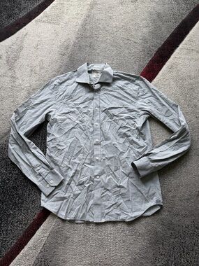 Todd Snyder NY Soft Gray 2Ply Cotton Shirt